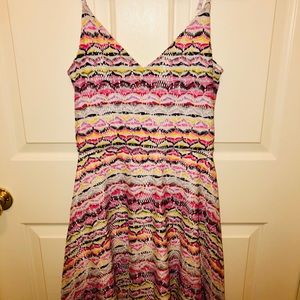 Bloomingdale's AQUA knit fit and flare dress WM